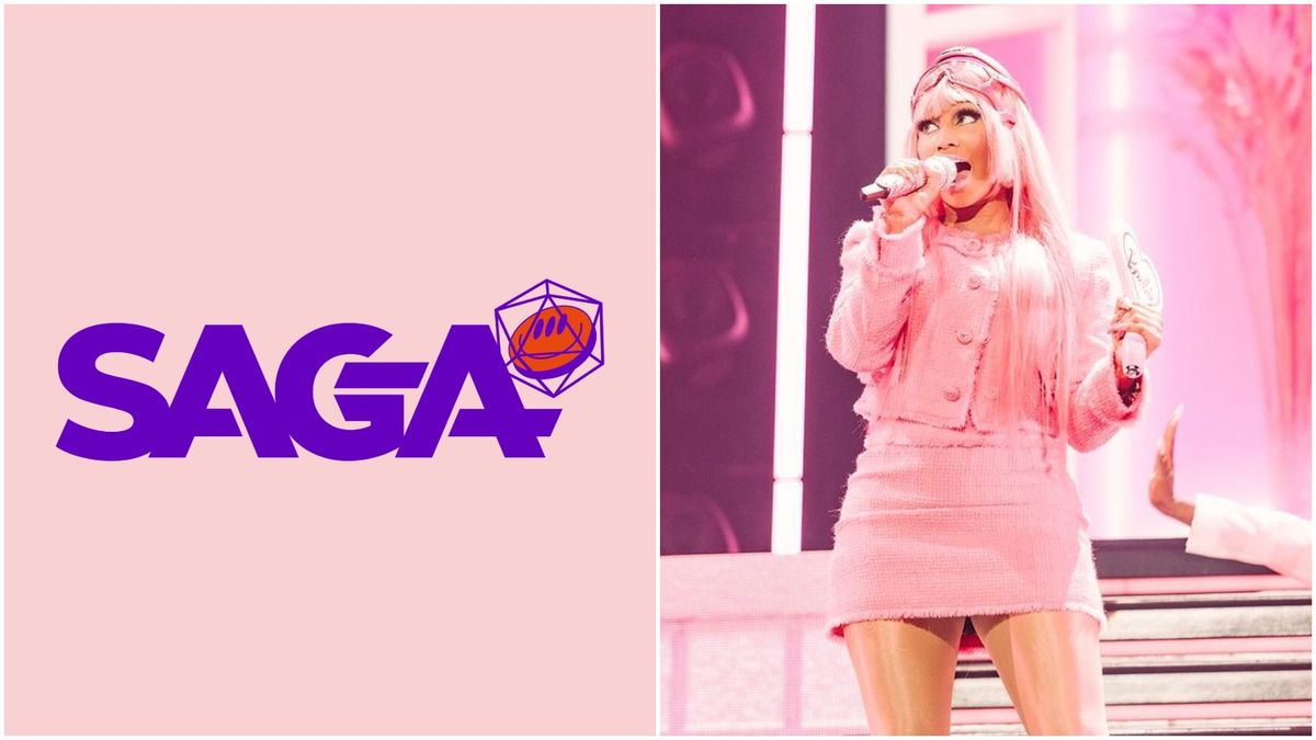 Nicky Minaj a cântat rece la Saga