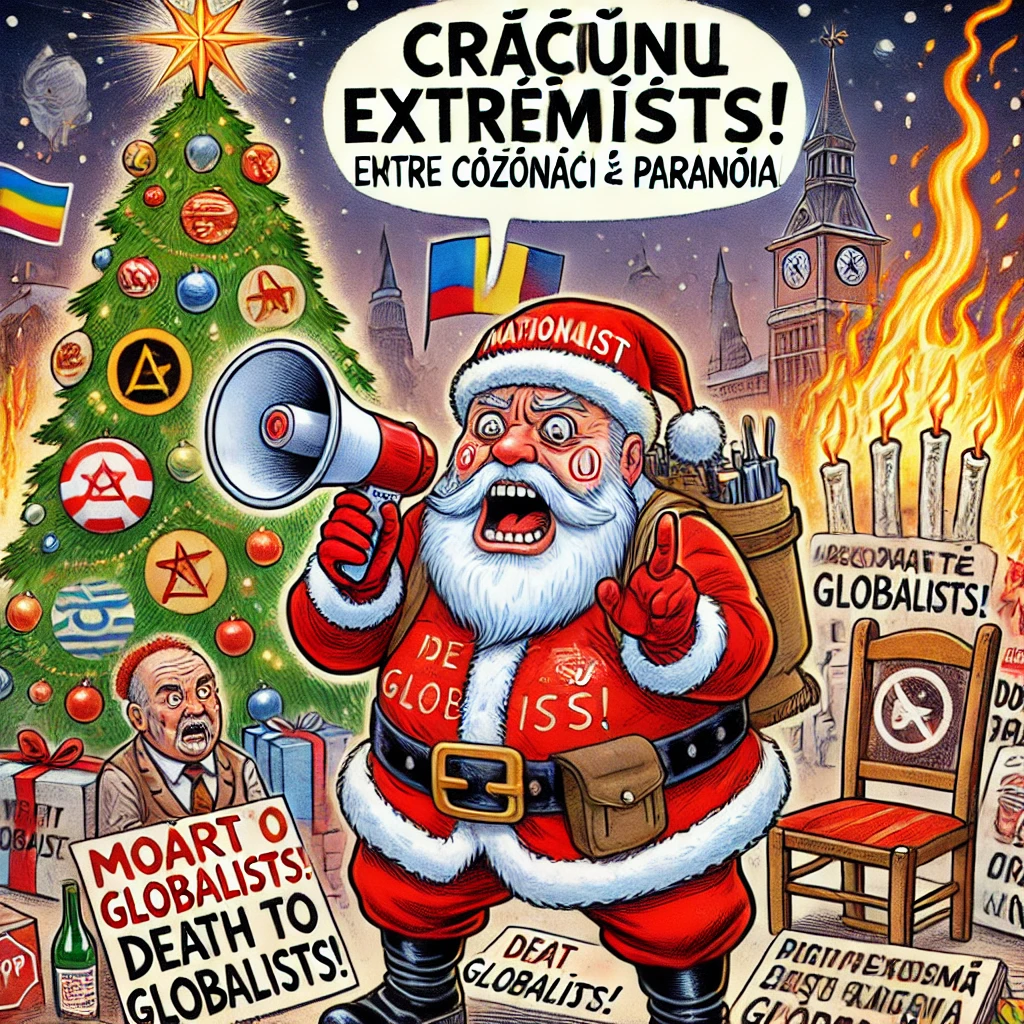 AUR și colindele Apocalipsei: Cum extremiștii s-au șters pe picioare cu Crăciunul românilor