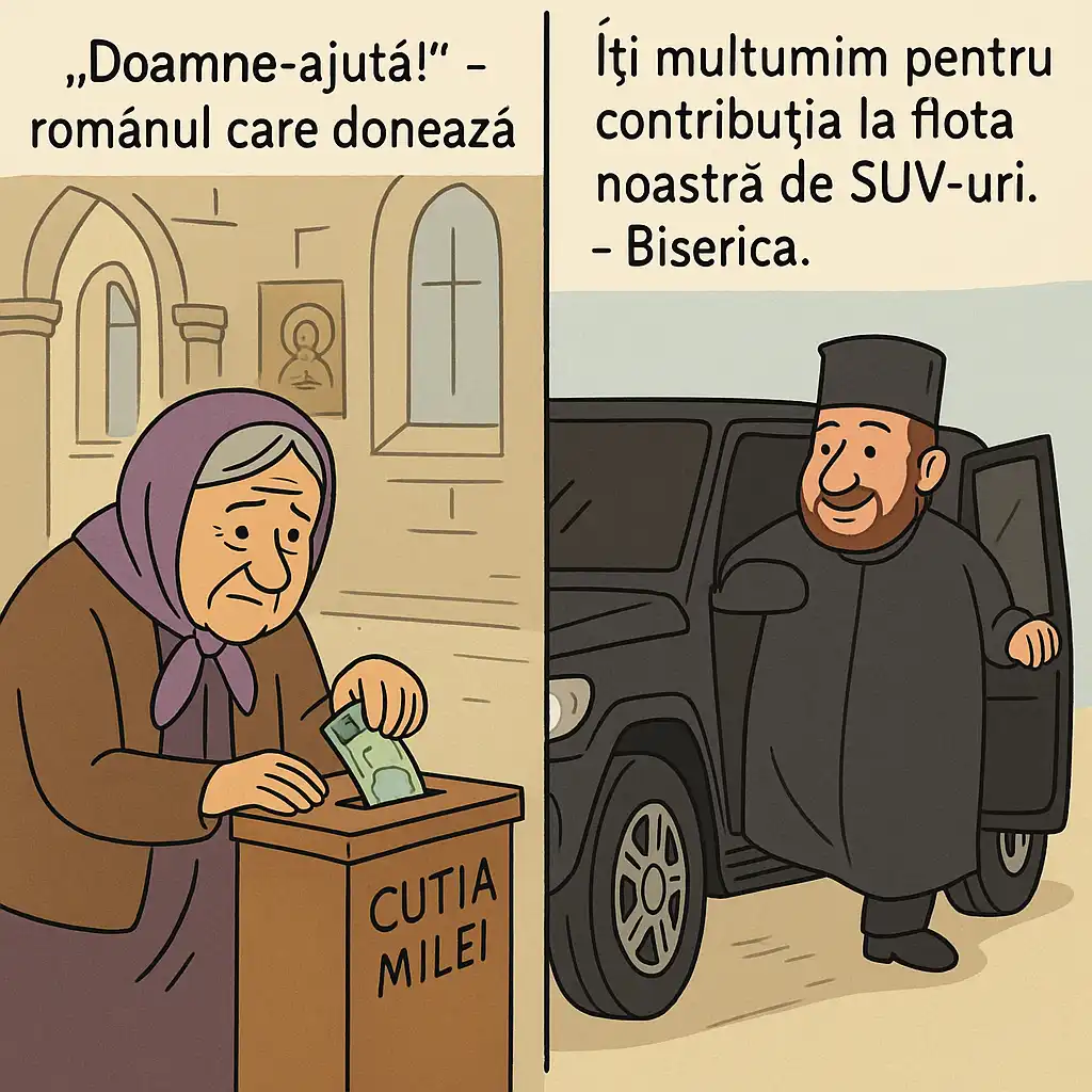 Sfintele Afaceri SRL — Când credința se dă pe bon fiscal (sau nu)