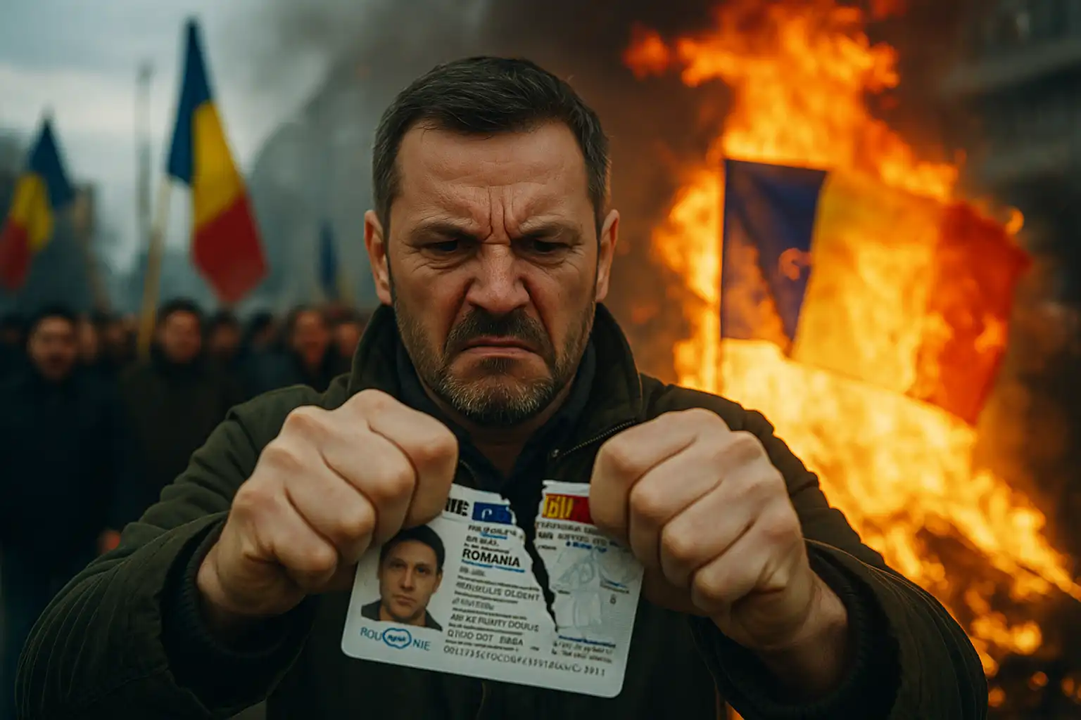 Românii din diaspora își taie buletinele, pașapoartele și nervii – protestul suprem după alegerile din 2025