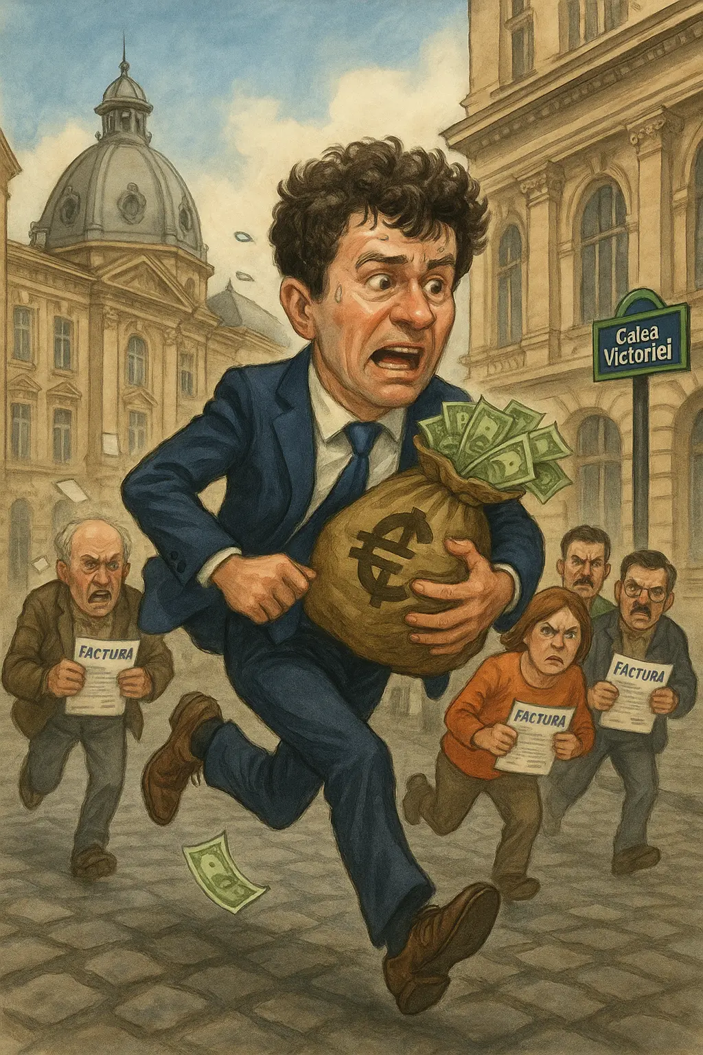 Nicușor Dan și Punguța cu (un milion de) lei – Poveste de campanie cu magie și memorie selectivă