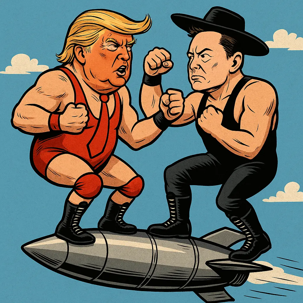 Bătălia Titanilor Fără Frână: Elon Musk vs. Donald Trump – Războiul Neuronilor Încinge Atmosfera