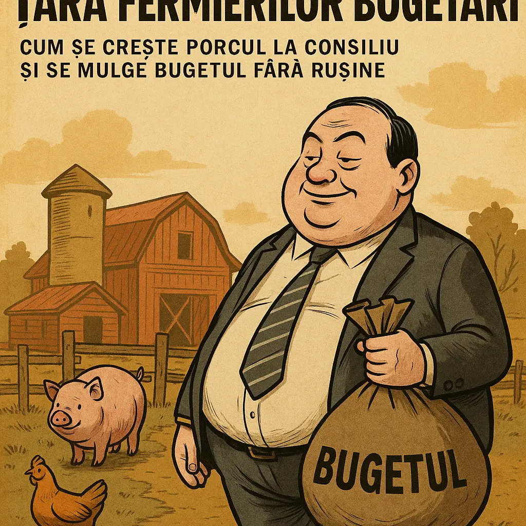 România, Țara Fermierilor Bugetari: Cum se crește Porcul la Consiliu și se mulge Bugetul fără Rușine