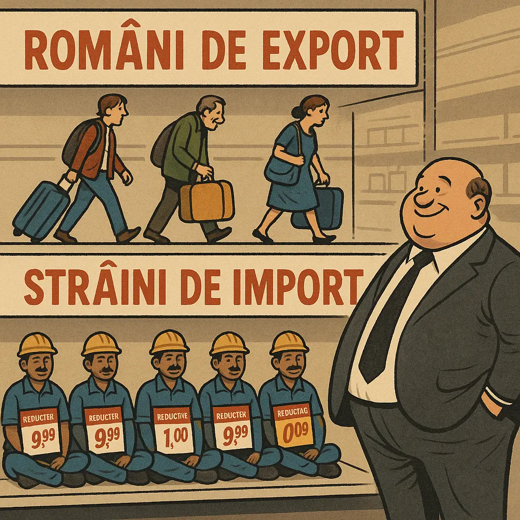 România – Exportăm români, importăm forță de muncă la reducere