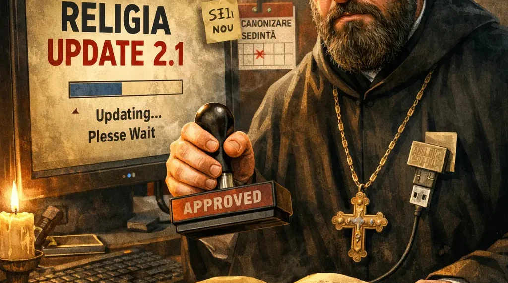 Religia a primit update în România. Ni se spune să credem că e aceeași